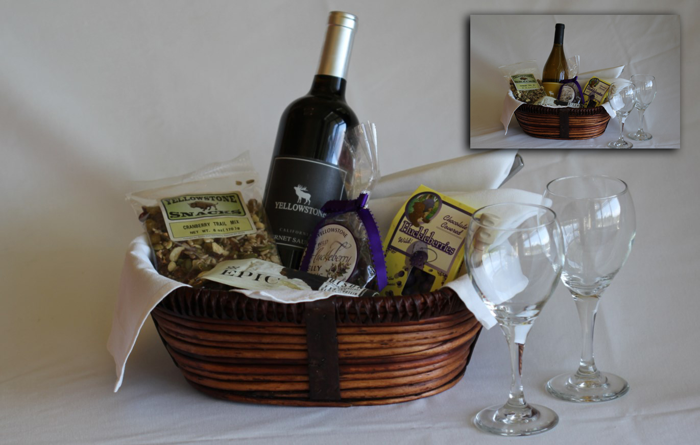 In Room Gift Baskets Yellowstone National Park Lodges