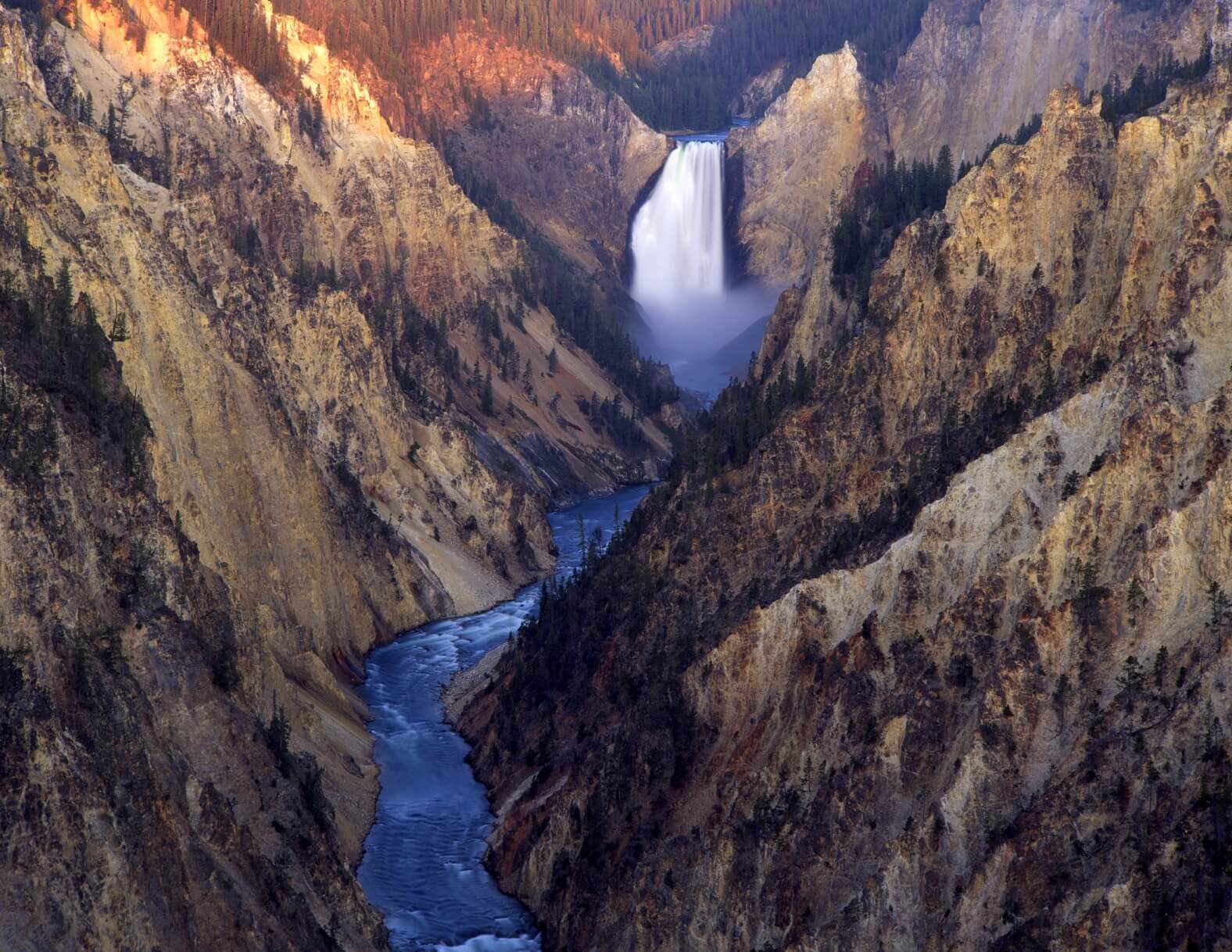 Lower Falls of the Grand Canyon of the Yellowstone