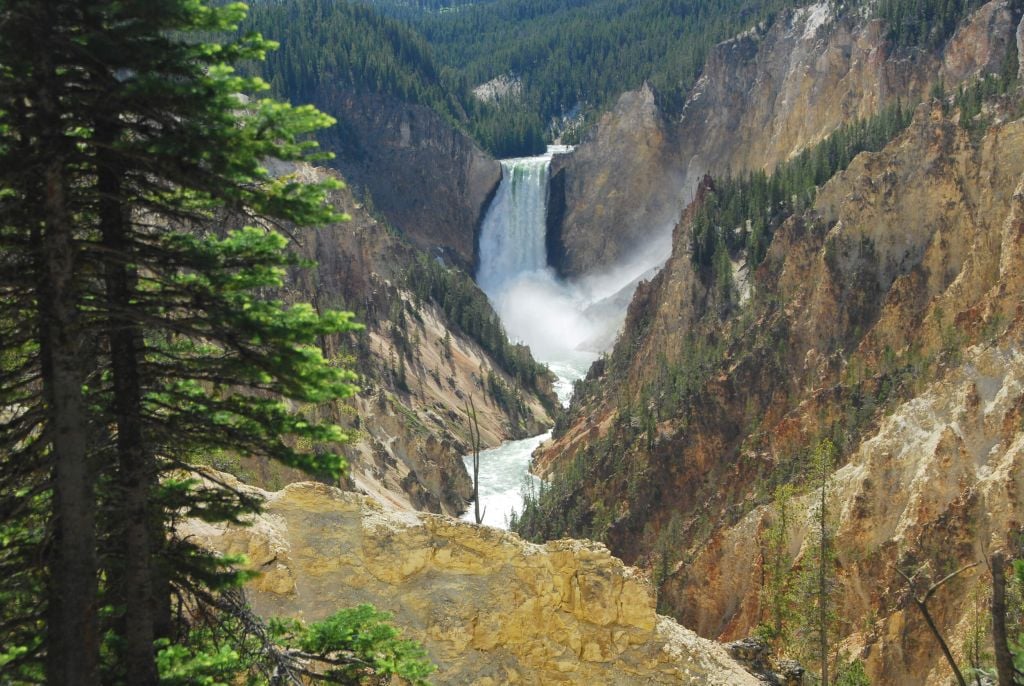 Lower Falls of the Grand Canyon of the Yellowstone