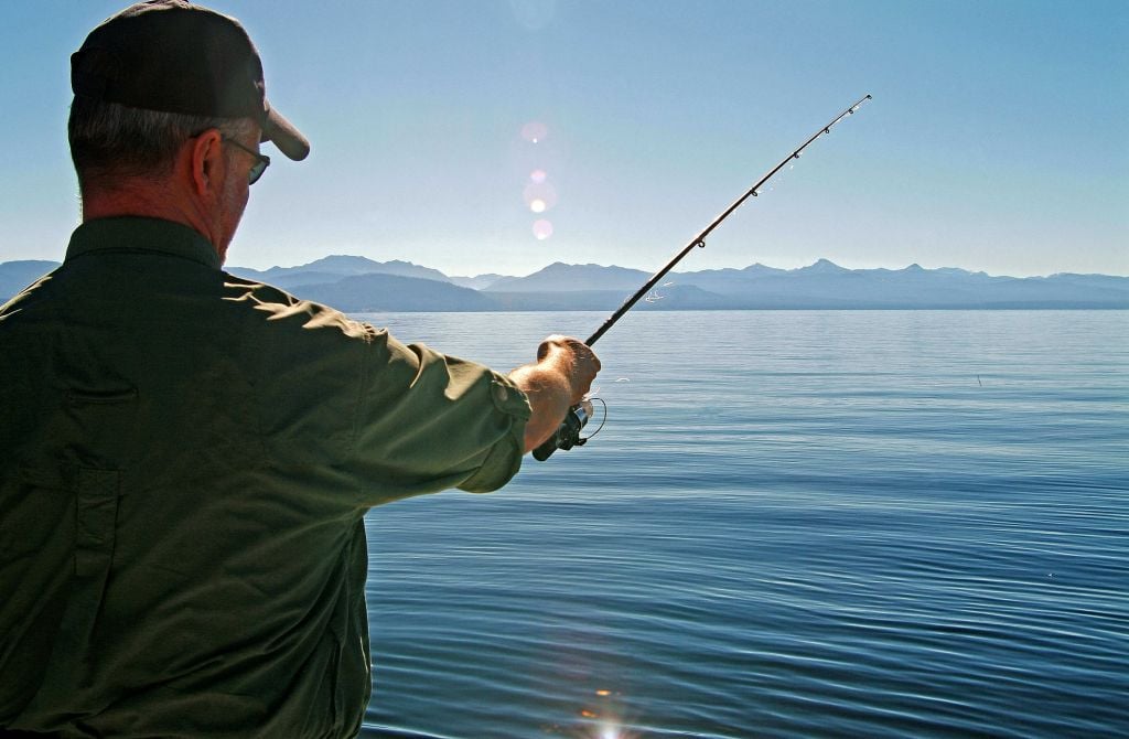 Fishing On Lake Yellowstone