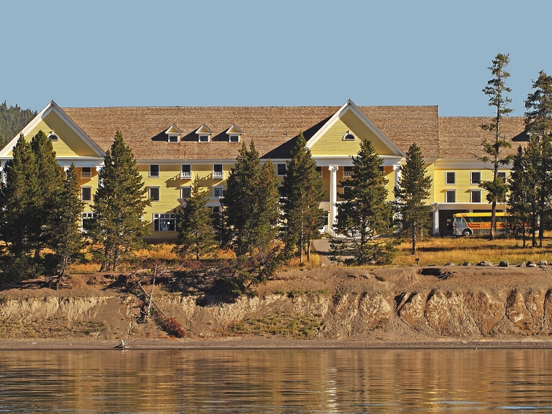 Exterior from Lake Yellowstone