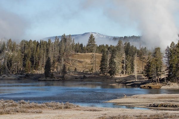 Yellowstone River near Mud Volcano