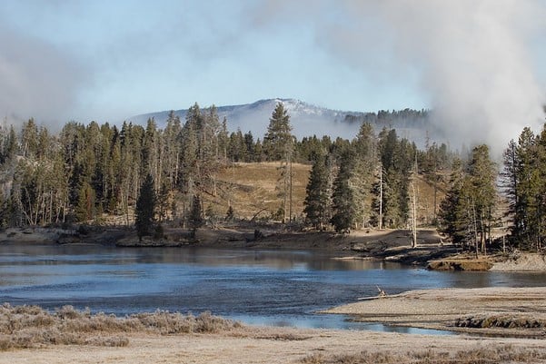 Yellowstone River near Mud Volcano