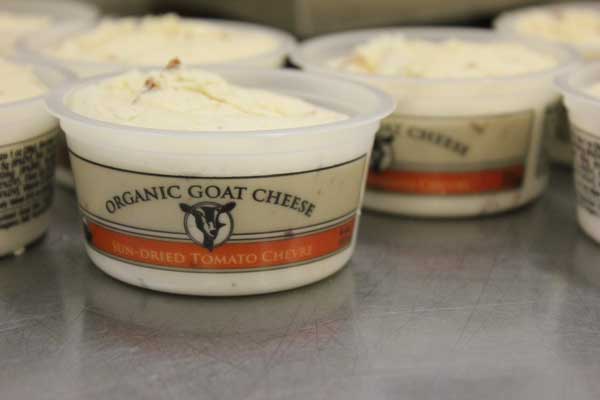 organic goat cheese