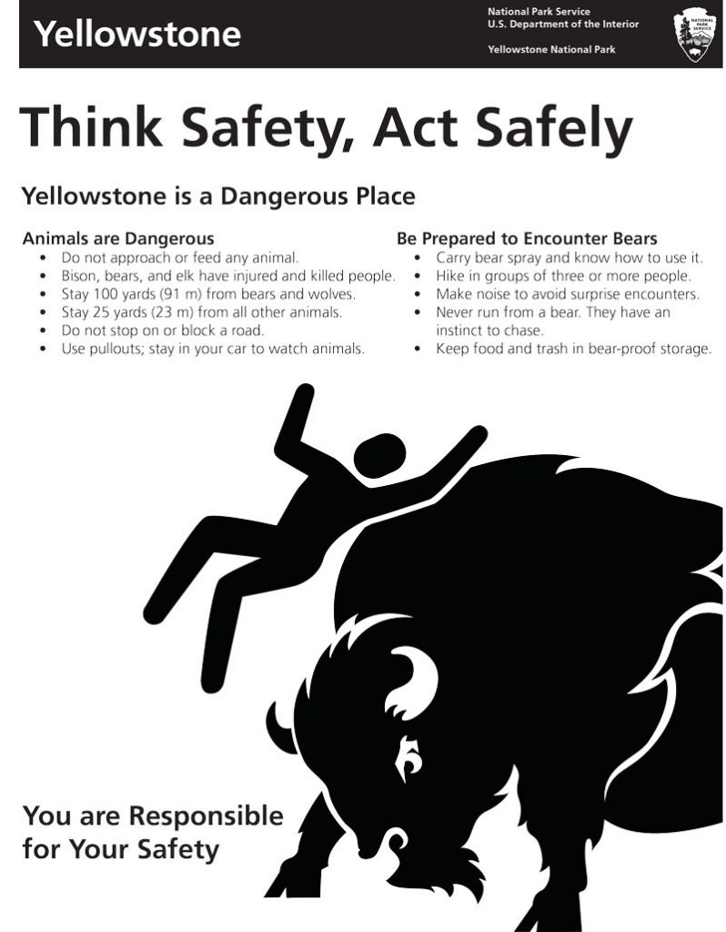 Think Safe, Act Safe Poster