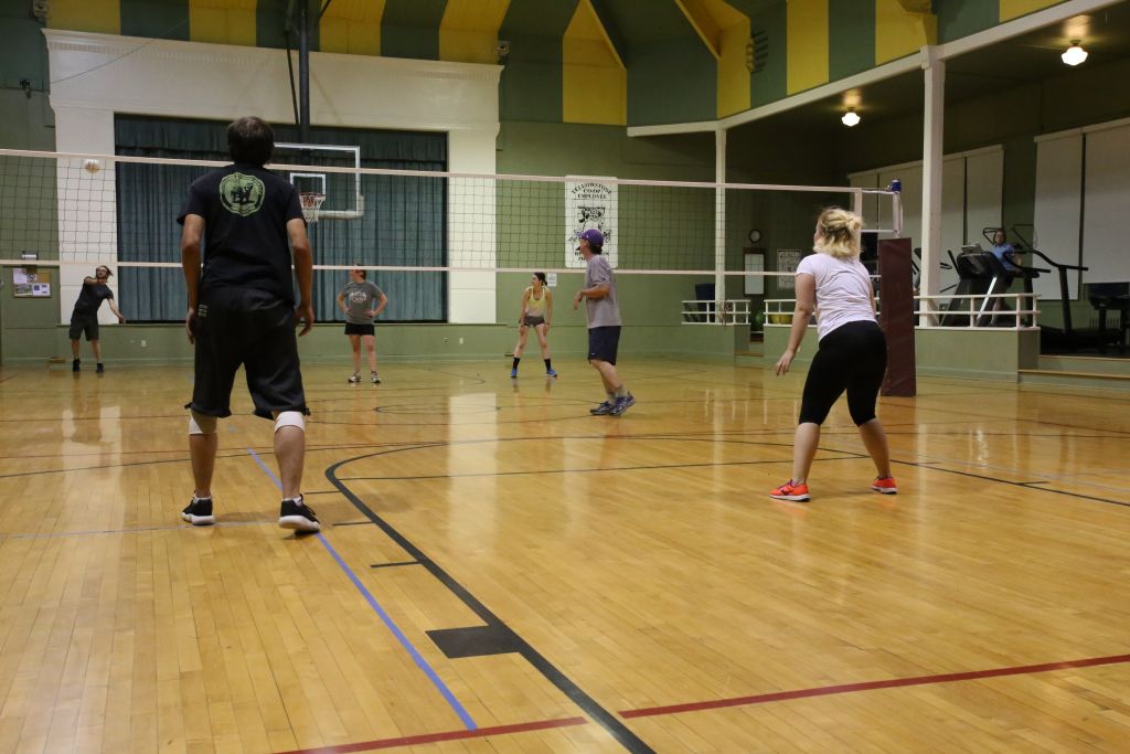 employee volleyball