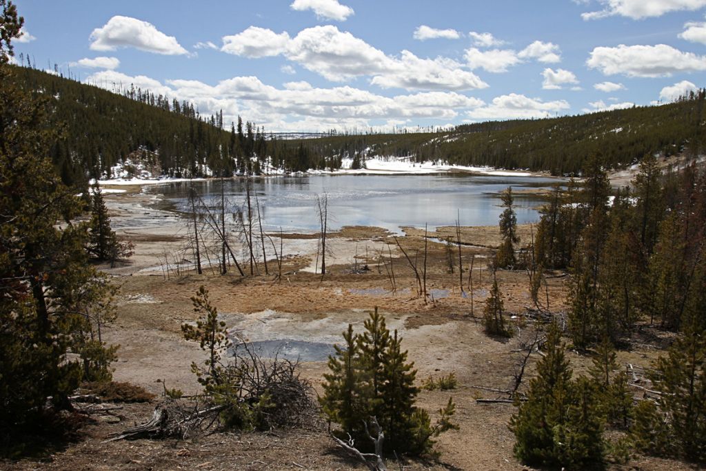 Nymph Lake in spring