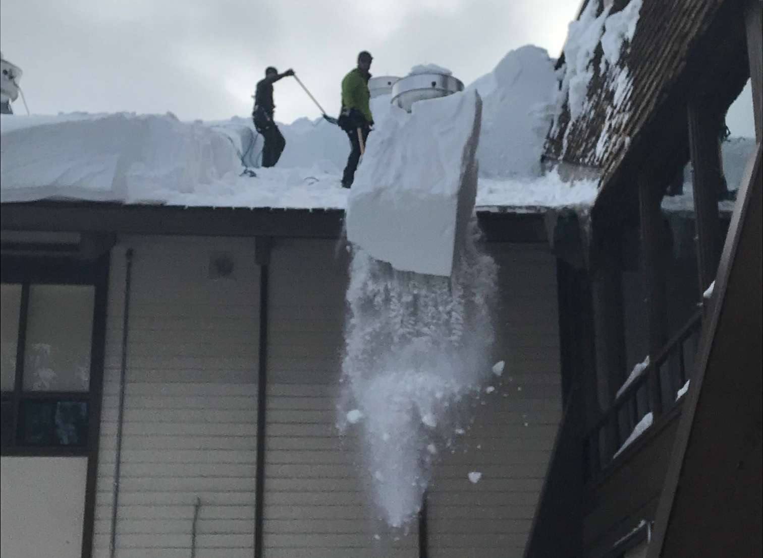 Snow Removal at Canyon Lodge