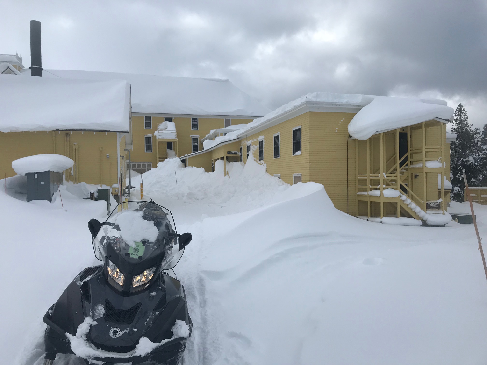 Snow Removal at Lake Hotel