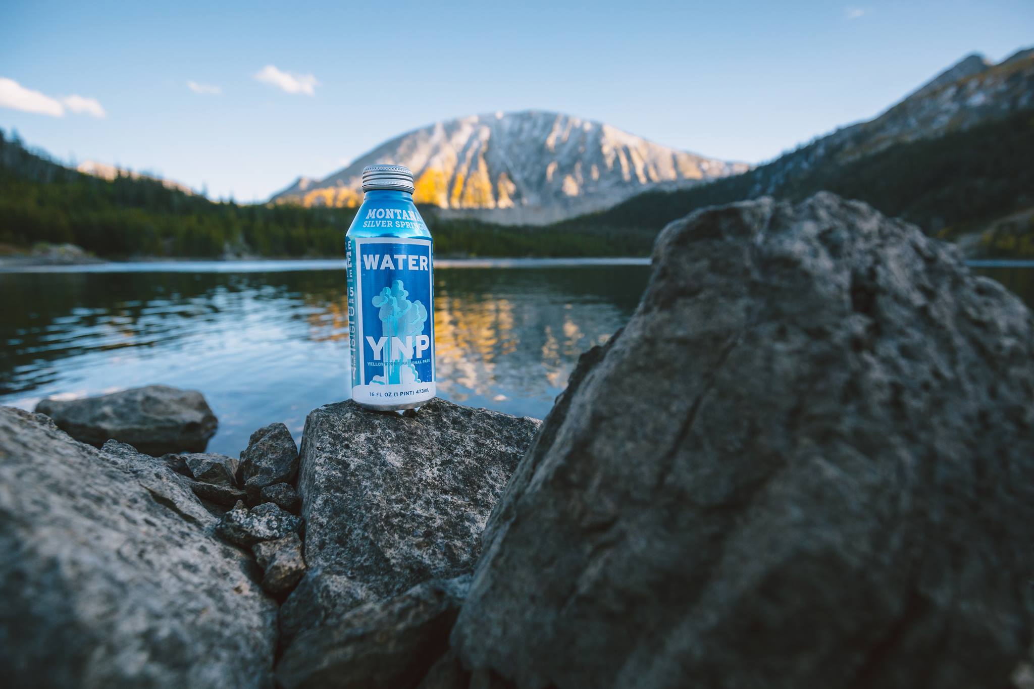 Yellowstone water in a can