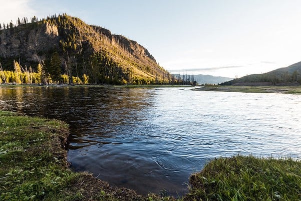 National Park Mountain and Madison River