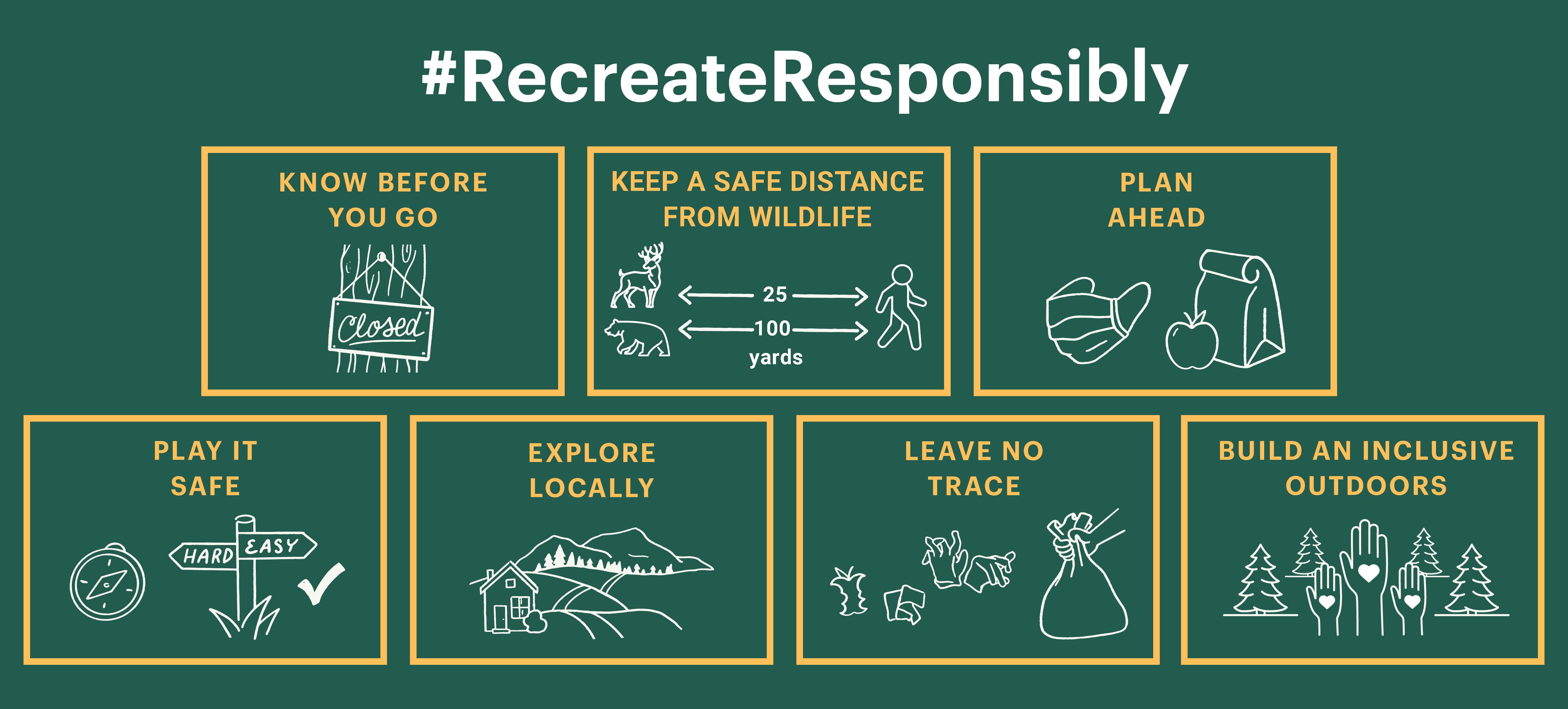 #recreateresponsibly