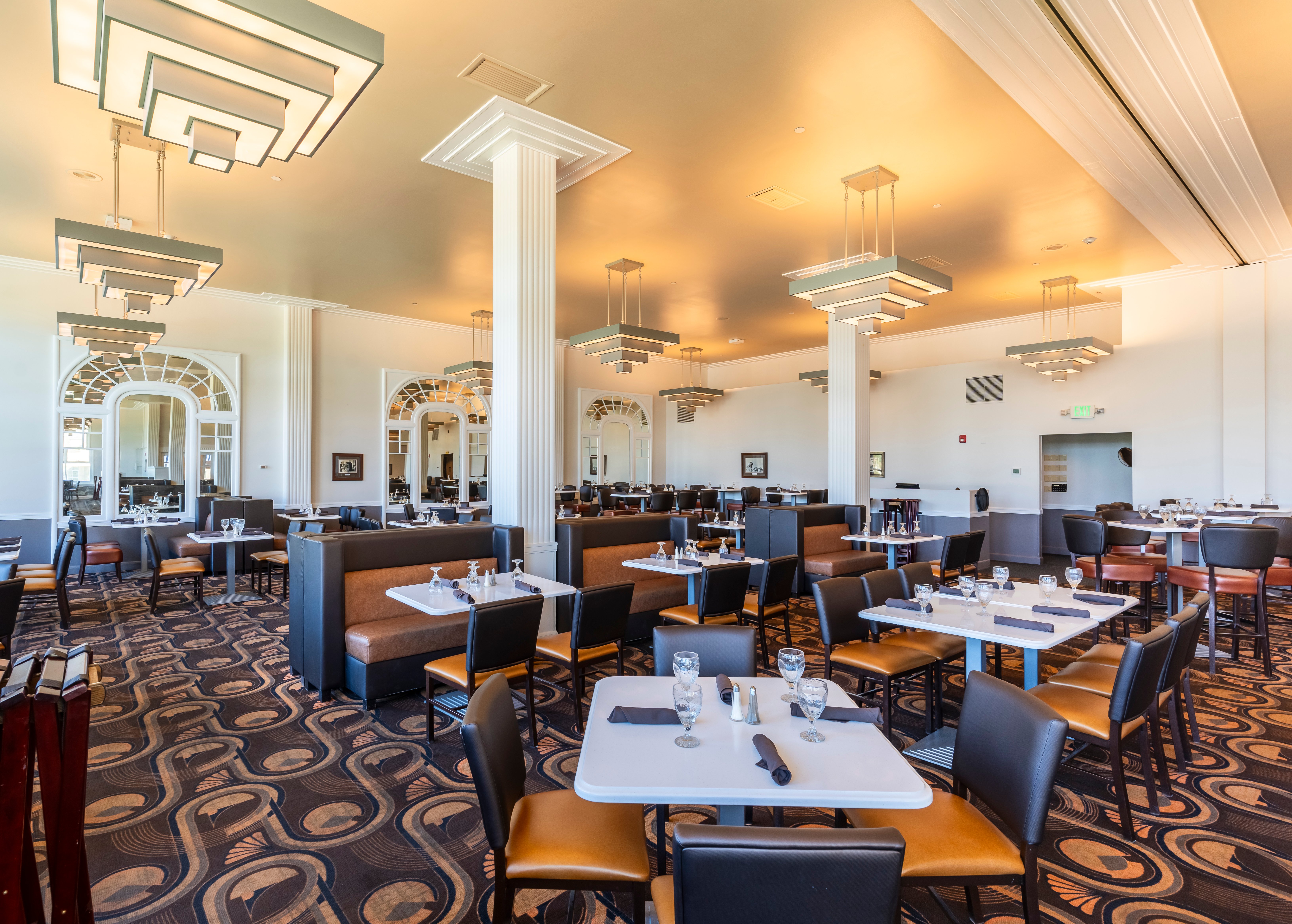 Mammoth Hotel Dining Room Interior