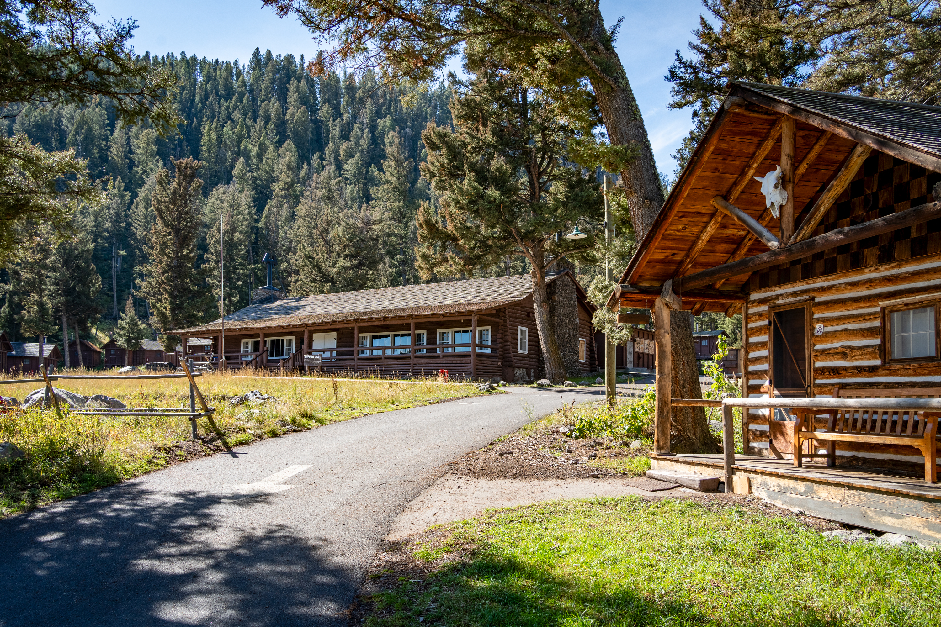 Exterior of Roosevelt Lodge