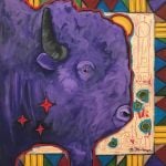 DG House Bison painting