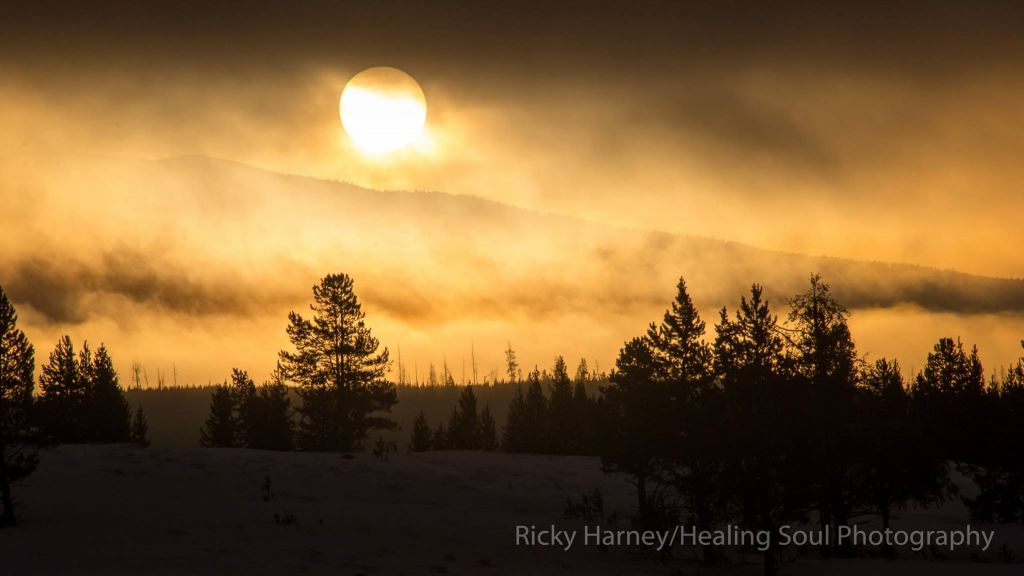 Swan Lake Flat Sunrise