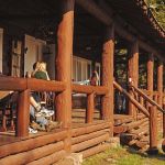 Roosevelt Lodge porch