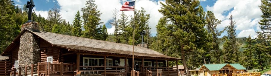Exterior of Roosevelt Lodge