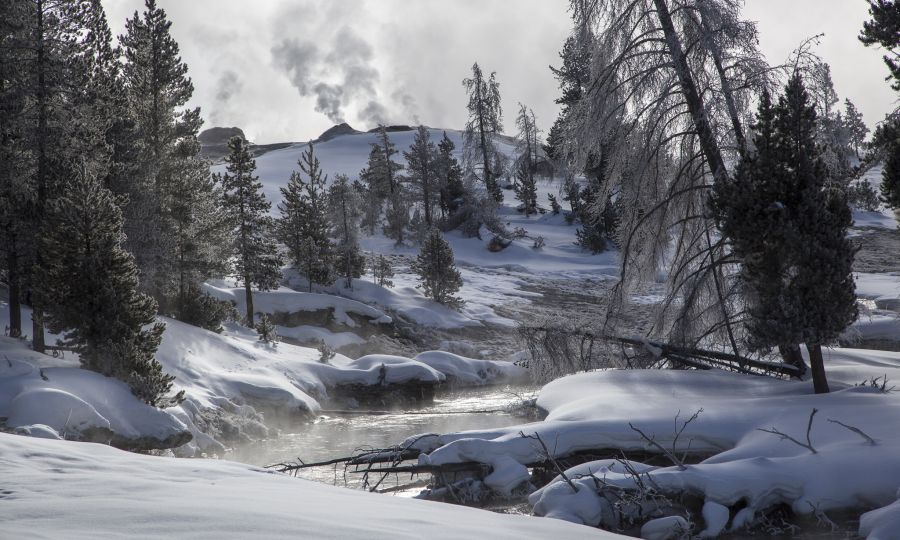 Firehole Winter