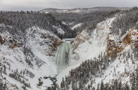 Lower Falls from Lookout Point 12.27.17