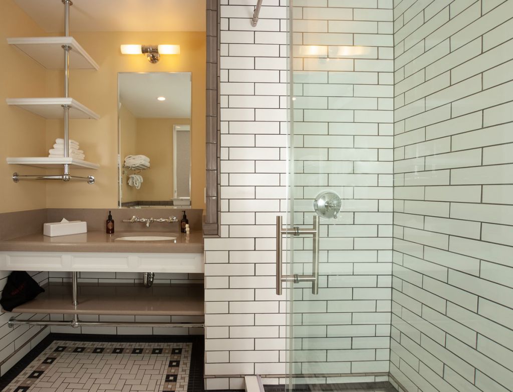 BathroomwithShower Yellowstone National Park Lodges