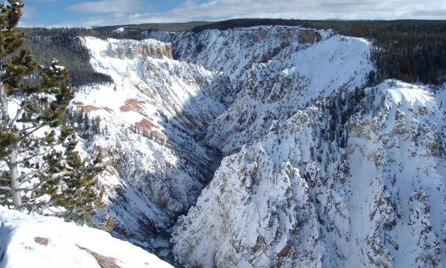 Canyon during Winter