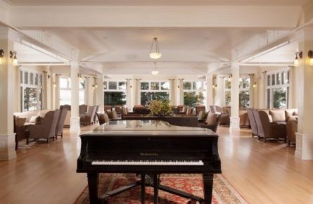 Piano at Lake Yellowstone Hotel