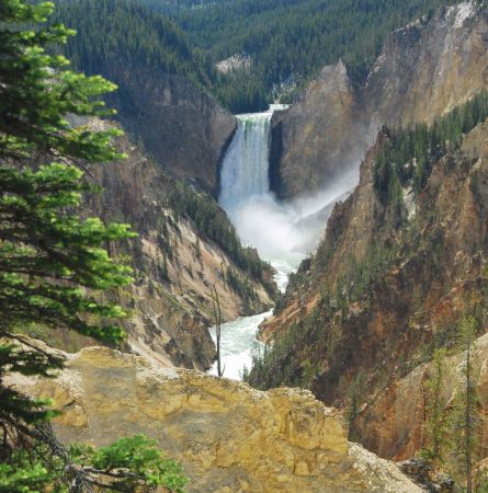 Lower Falls of the Grand Canyon of the Yellowstone