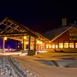 Old Faithful Snow Lodge Winter Exterior