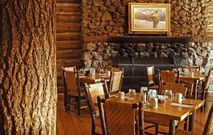 Interior view of Roosevelt Lodge Dining Room