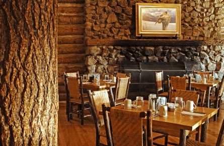 Interior view of Roosevelt Lodge Dining Room