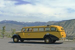 Yellowstone Tour Bus.
