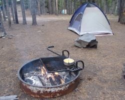 Tent-only campsite