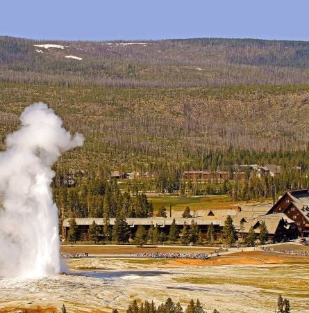 Old Faithful Inn Exterior