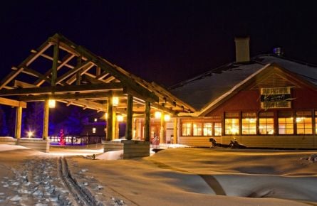 Old Faithful Snow Lodge Winter