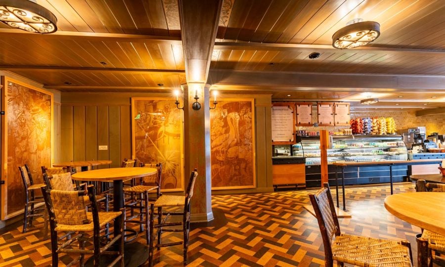 tables and deli counter