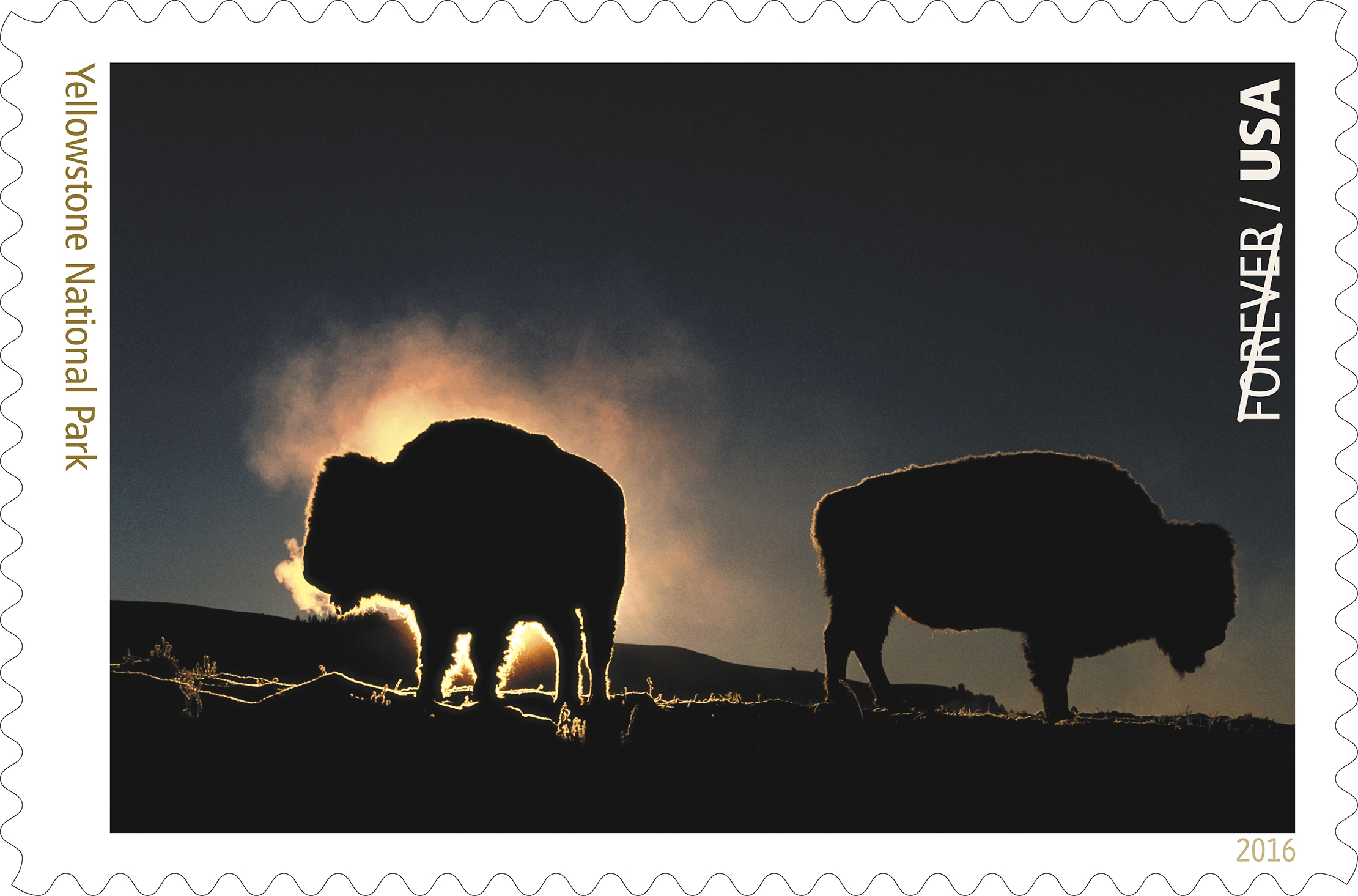 Yellowstone Stamp
