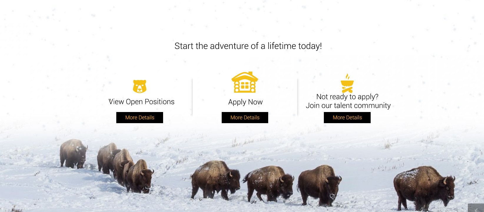 FooterJobs Yellowstone National Park Lodges