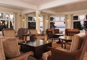 Lake Yellowstone Hotel Sunroom