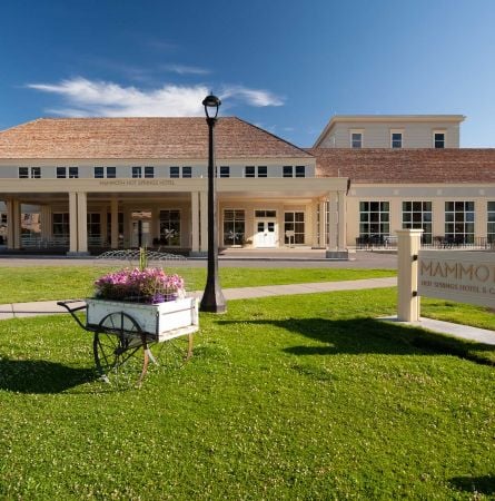 Renovated Exterior of the Mammoth Hot Springs Hotel