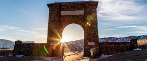 Sunrise-at-Roosevelt-Arch
