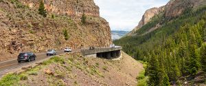 Grand-Loop-Road-through-Golden-Gate-looking-northbound