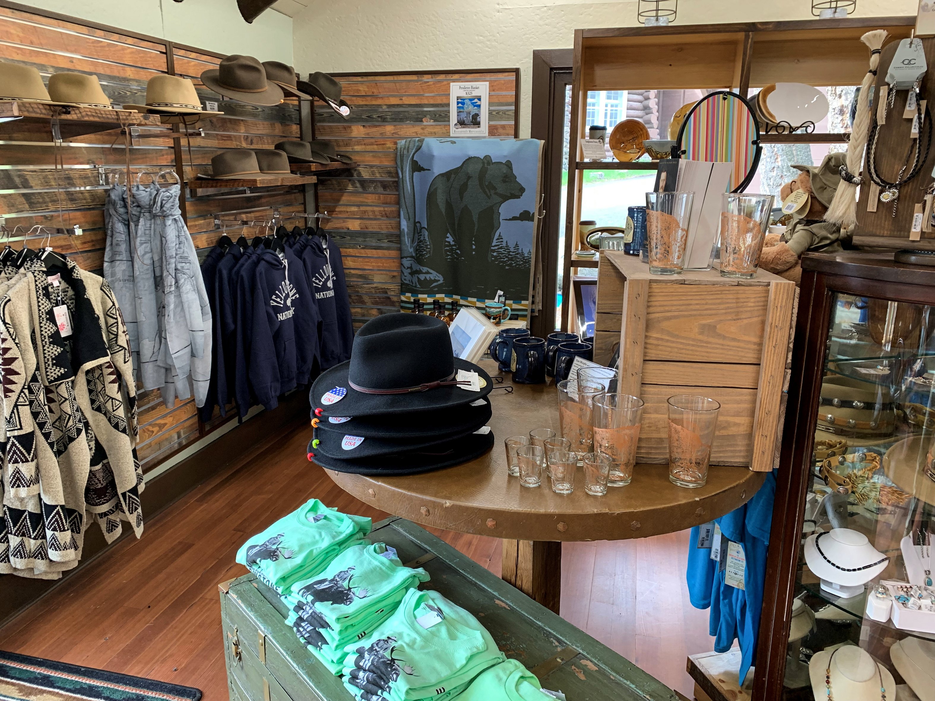 Western attire at Roosevelt Mercantile