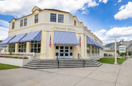 Entrance to Terrace Grill