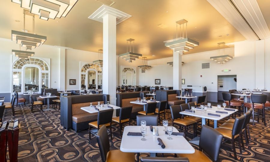 Mammoth Hotel Dining Room Interior