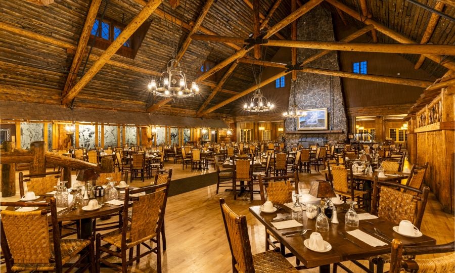 Old Faithful Inn Dining Room