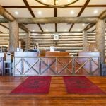 Front desk at Roosevelt Lodge