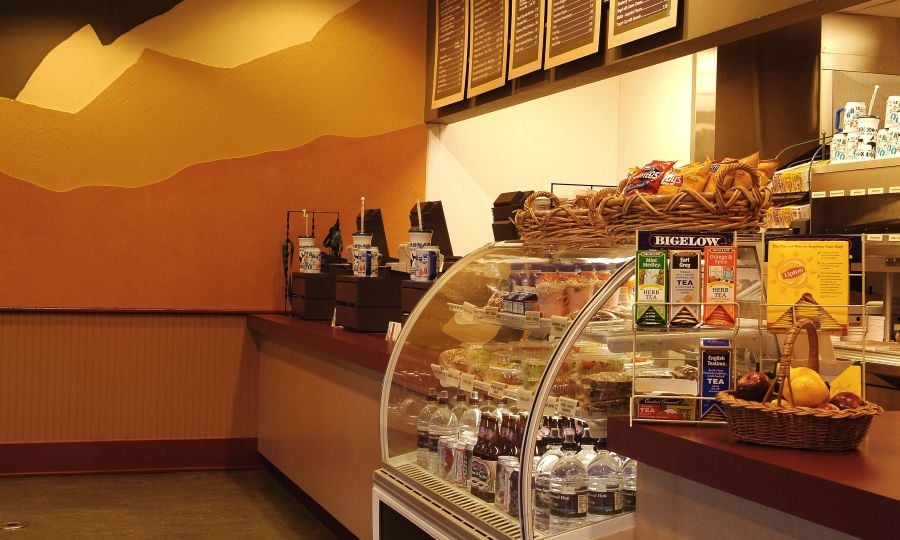 ordering counter at geyser grill