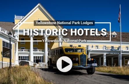 Historic Hotel in Yellowstone Video