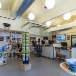 Fishing Bridge RV Park Registration and camp store